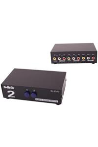 SLINK Sl-23av 2 Port Vıdeo Audıo Splıtter