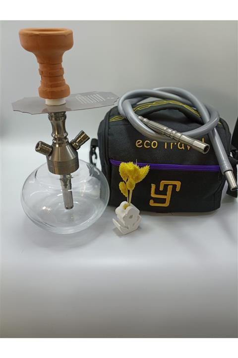 YT Eko Travel Çantalı Nargile Takımı