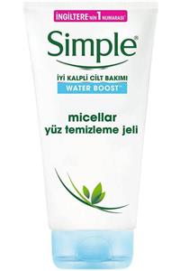 Simple Water Boost Micellar Yüz Temizleme Jeli 150mlMakyaj Seti