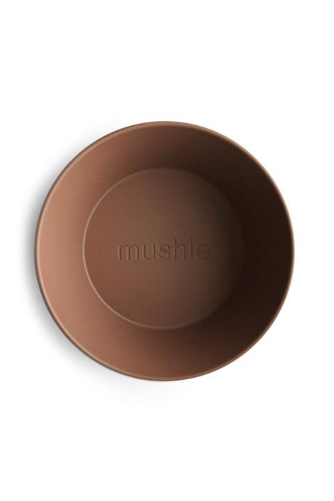 Mushie Dinner Bowl Single Round Caramel - Yuvarlak Kase Tekli Karamel Rengi