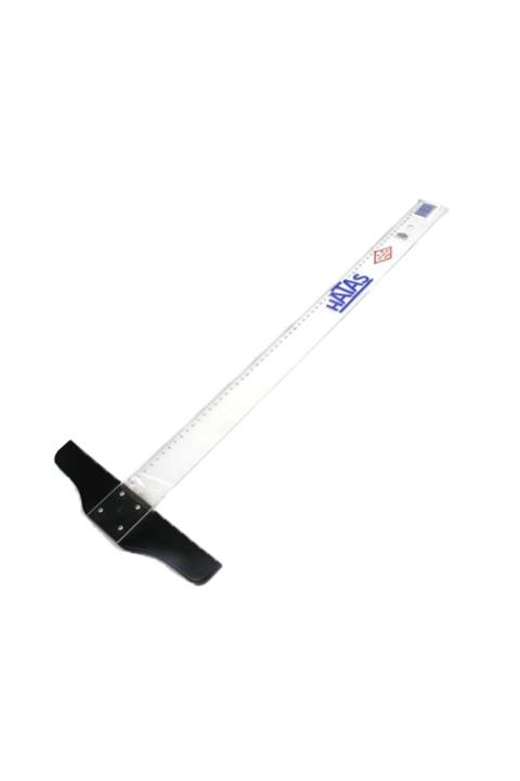 HATAS T Cetvel Mika Tekniker Plastik 65 Cm 1020