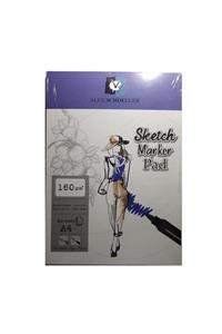 Alex Schoeller Alex Scholler Sketch Marker Pad A4 160gr 40yaprak