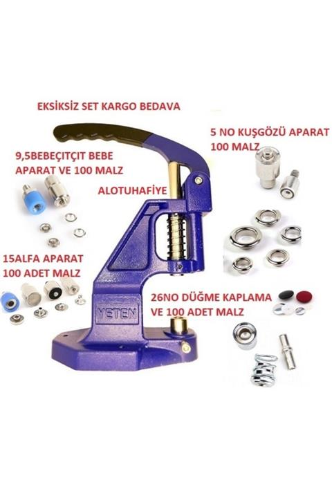 ALOTUHAFİYE Tulumba Pres Set