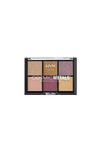 NYX Professional Makeup Göz Farı Paleti - Cosmic Metals Shadow Palette 800897093228