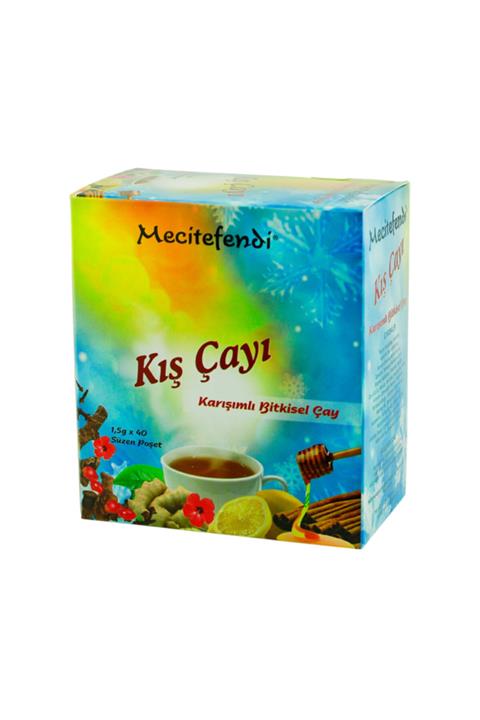 Mecitefendi Kış Çayı Süzen Poşet 40'lı