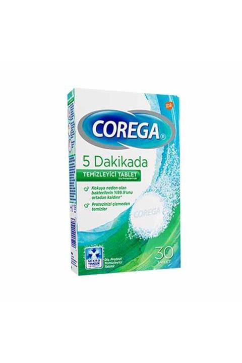 GSK Corega 3 Dakikada Temizleyici 30 Tablet