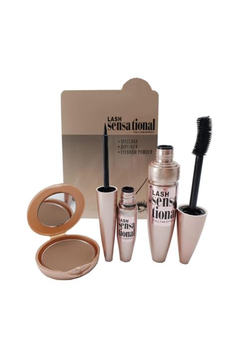 Tikatti Göz Seti Sensational - Rimel, Eyeliner Ve Kaş Farı