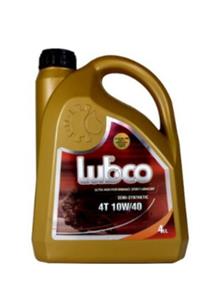 LUBCO 10w/40 4t 4 Litre Motosiklet Yağı