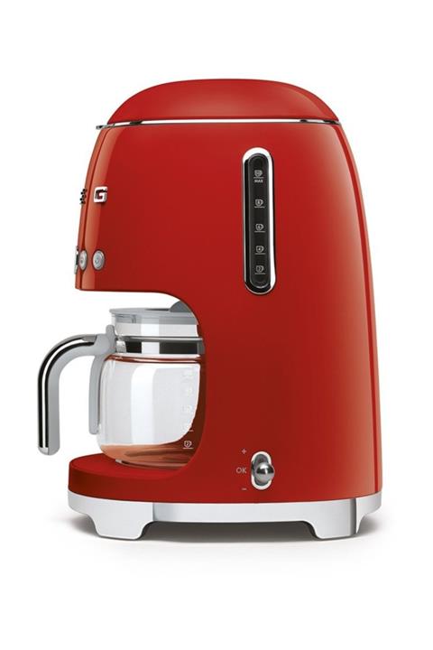 SMEG DCF01RDEU Kırmızı Filtre Kahve Makinası