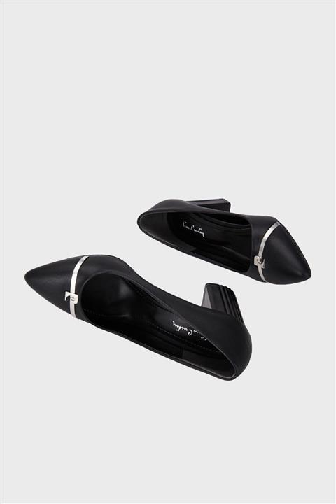 Pierre Cardin Ful Ortopedik Hakiki Deri 6,5cm Topuklu Sitiletto