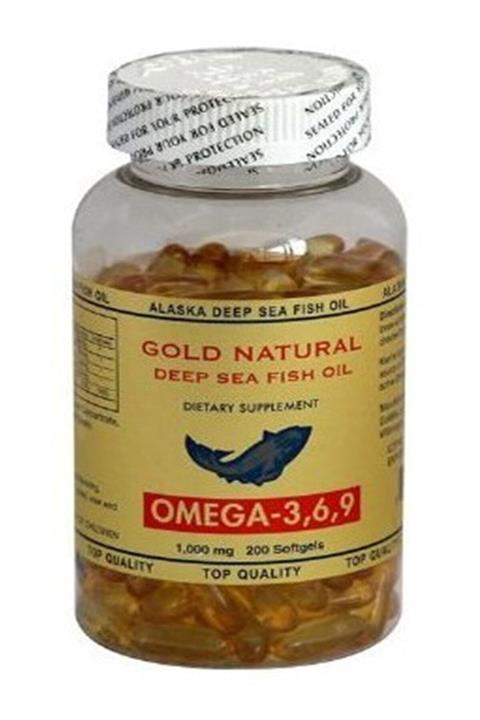 Gold Natural Omega 3-6-9 - 200 Softgel Balık Yağı