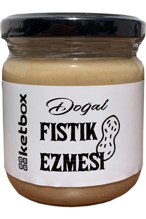 ketbox Doğal Sade Fıstık Ezmesi 180 gr Katkısız Koruyucusuz