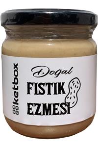 ketbox Doğal Sade Fıstık Ezmesi 180 gr Katkısız Koruyucusuz