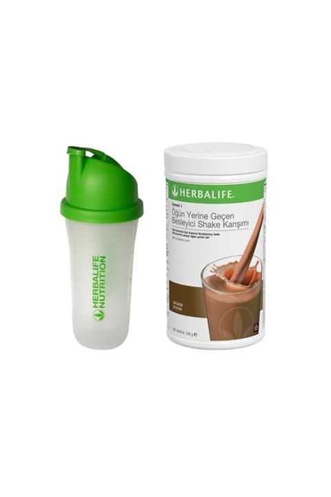 Herbalife Çikolata Aromalı Shake Ve Shaker