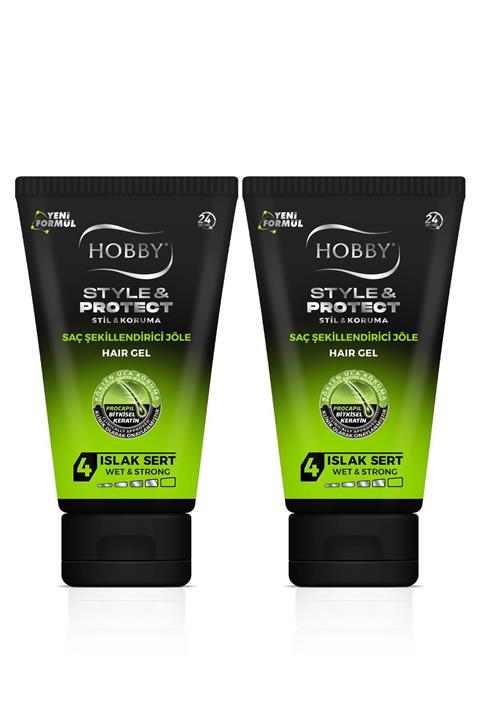 Hobby Style&protect Islak Sert Tüp Jöle 150mlx2