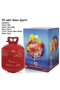 velomy Helyum Tüpü 25 Adet Balon Şişirir