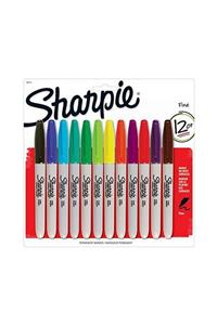 Sharpie Permanent Markör 12 Renk 2065404