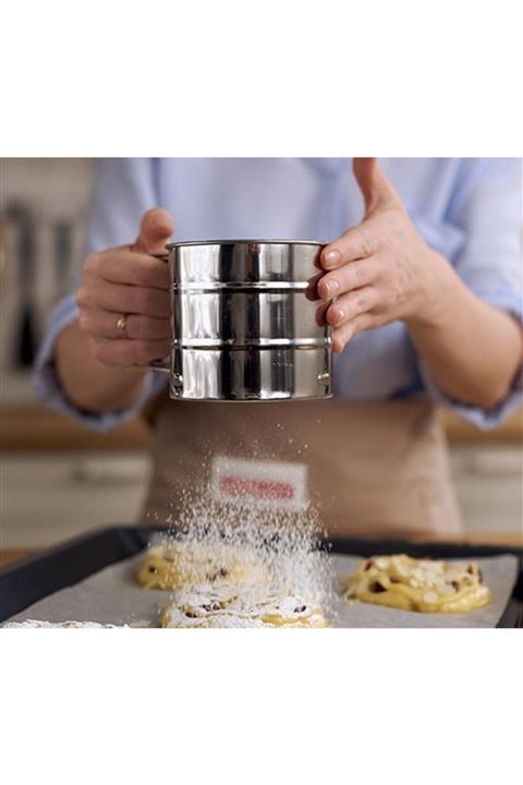 EARABUL Paslanmaz Çelik Un Eleği - Basmalı Un Eleği