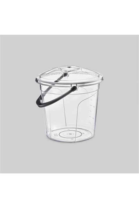 Erkoç plastik 2 Adet Şeffaf Kova 15 Lt E321