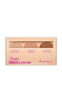 RIMMEL LONDON Kapatıcı & Kontür Paleti - Insta Conceal & Contour Palette 020 3614223355716
