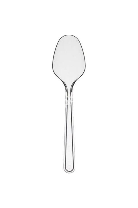 LEVA Tek Kullanımlık Plastik Kaşık Küçük 10'lu X 5 Adet