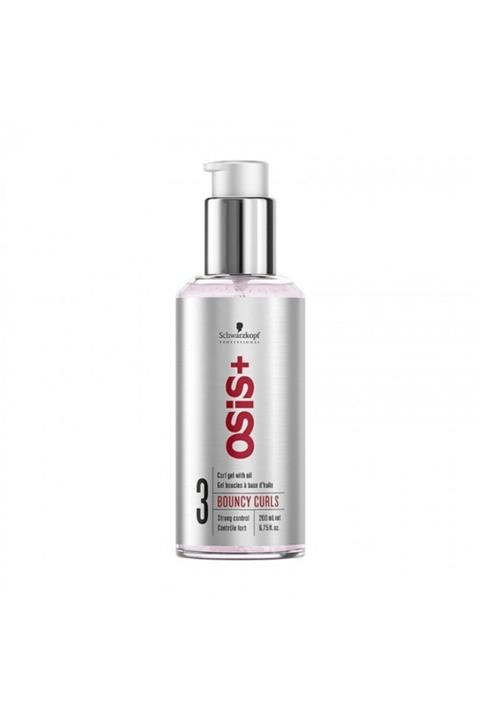 Osis + Bouncy Curls Güçlü Tutucu Yağ Bazlı Bukle Belirginleştirici Jel 200ml