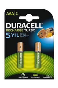 Duracell Şarjlı Aaa Ince Kalem Pil 900 Mah 2'li Paket