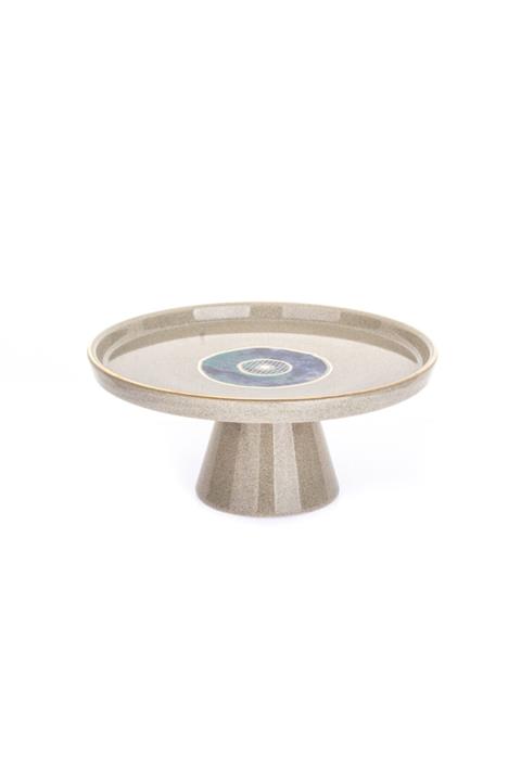 Marianna Boncuk Ayaklı Sunum Tabağı 15 Cm