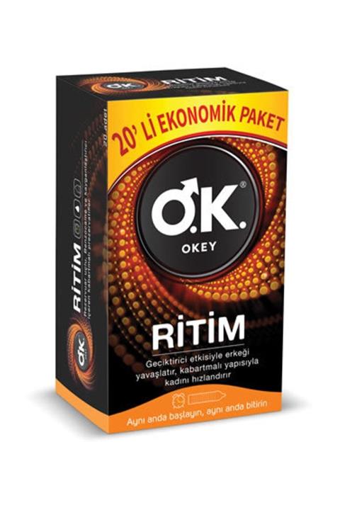 Okey Ritim Prezervatif Ekonomik 20'li