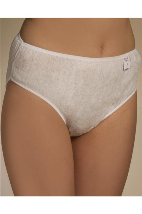 Chezmam 3'lü Kağıt Kullan At Külot 1228 Beyaz