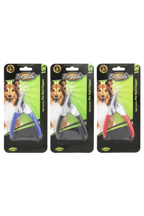Doglife Köpekler Için Giyotin Tırnak Makası 12cm Siyah