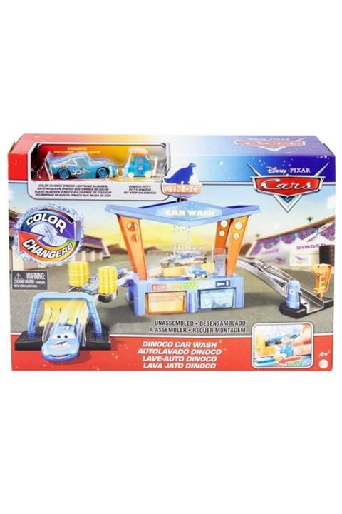 Disney Pixar Cars Cars Dinoco Araba Yıkama Oyun Seti Gtk91
