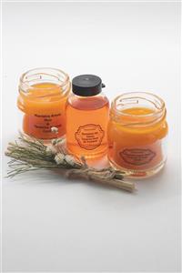 Artarchi Candles Mandalina Kokulu Mum ve Oda Kokusu  Tangerine Scented Candle And Room Air Freshener 60gr / 25cc