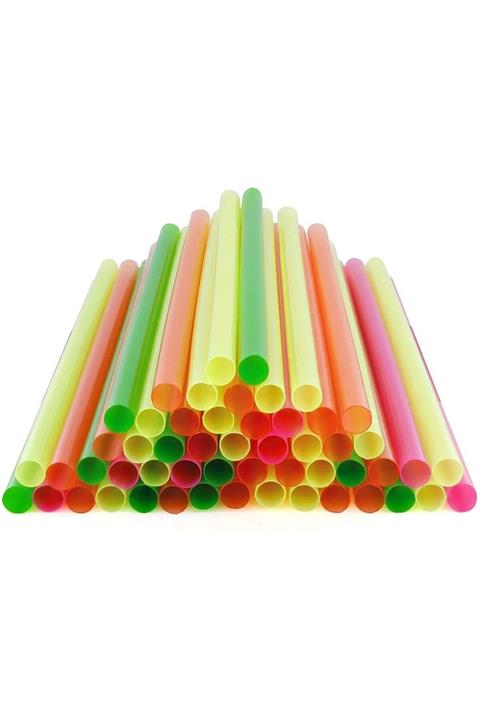 Ejder Ateşi Bubble Tea Pipetleri 100 Adet