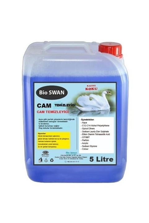 BioSwan Cam Temizleyici 5 Lt Cam Temizleyici