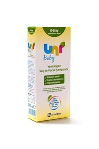 Uni Baby Yenidoğan Saç Ve Vücut Şampuanı 200ml