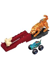 HOT WHEELS Monster Trucks Aksiyona Başlangıç Oyun Seti Gyl09 - Sabretooth Showdown