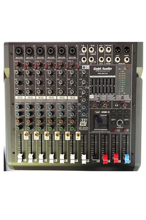 Gold Audio Pro-m1310 Deck Mikser-10 Kanal