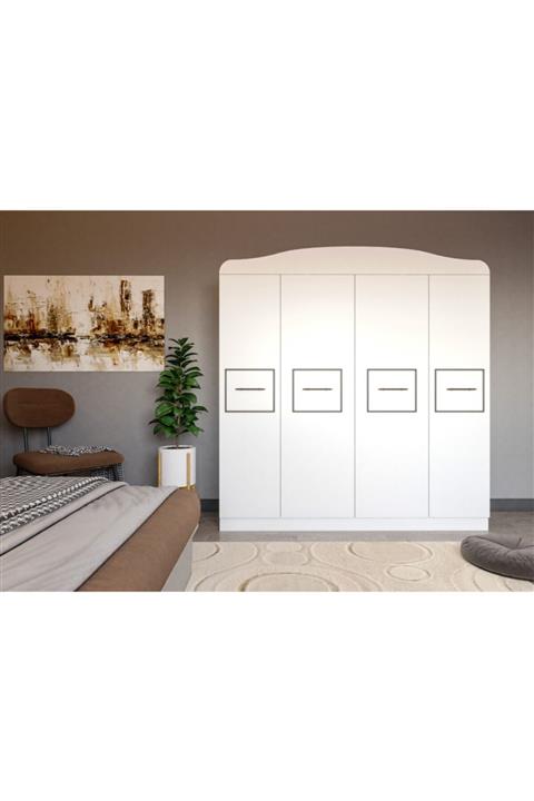 BERLİN FURNITURE Line Kapaklı Dolap