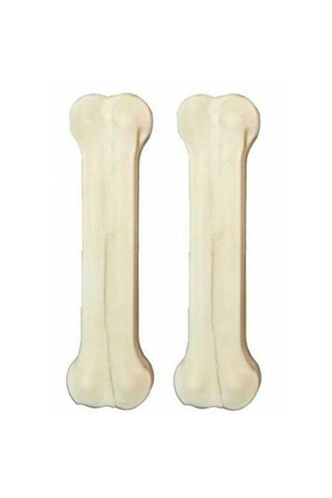 Daltonlar Deri Pres Kemik 27 Cm Beyaz Ikili Paket