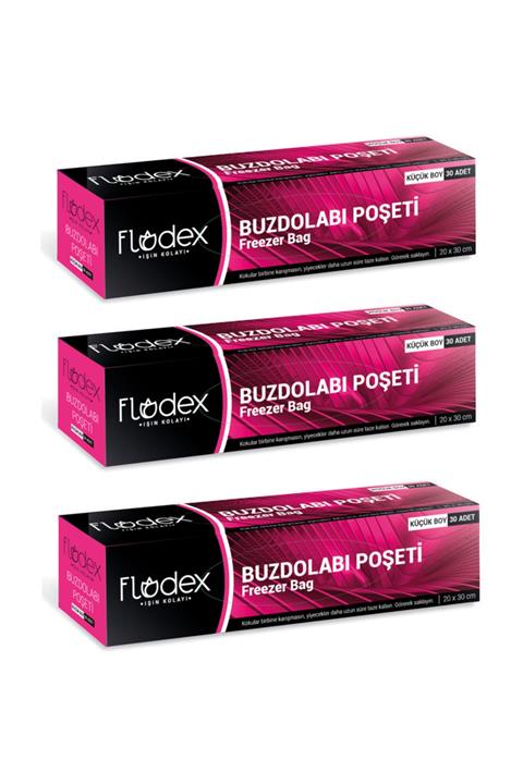 FLODEX Buzdolabı Poşeti Küçük Boy 20x30