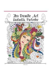 Fabooks Yayınları Zan Doodle Art Fantastik Portreler Kolektif