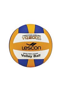 Lescon Sarı Lacivert Voleybol Topu 5 Numara La-2575