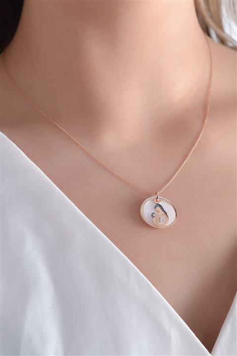 Ariş Pırlanta Pırlanta Sedef Anne Çocuk Kolye