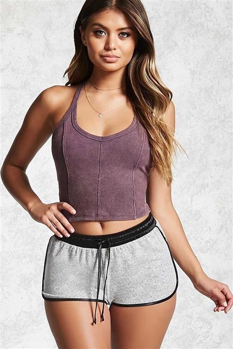 Tina Wear 255109- Kadın Gri Şort