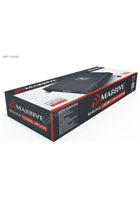 Massive Ms-b4120.4k 4 Kanal Profesyonel Anfi