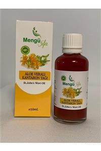 mengü şifa Doğal Aloe Veralı Sarı Kantaron Yağı 50 ml