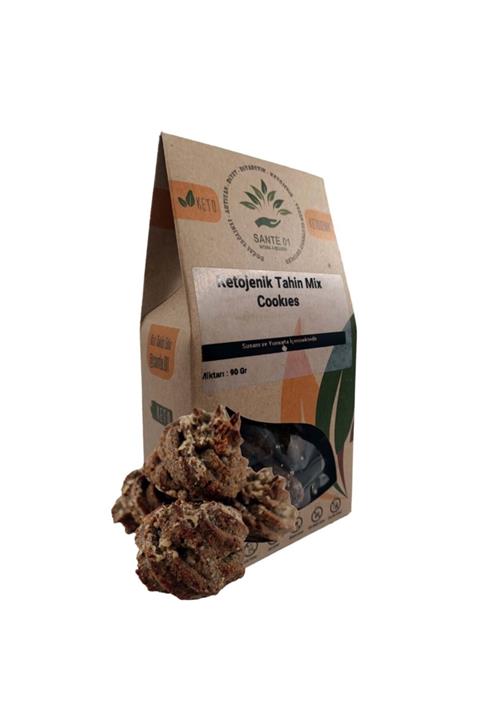 Santé01 Glutensiz & Ketojenik Tahin Mix Cookies