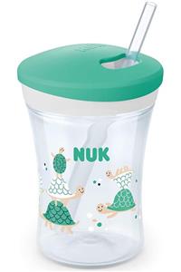 Nuk Green Turtle Yeni Action Cup Evo Damlatmaz Bardak 230 ml