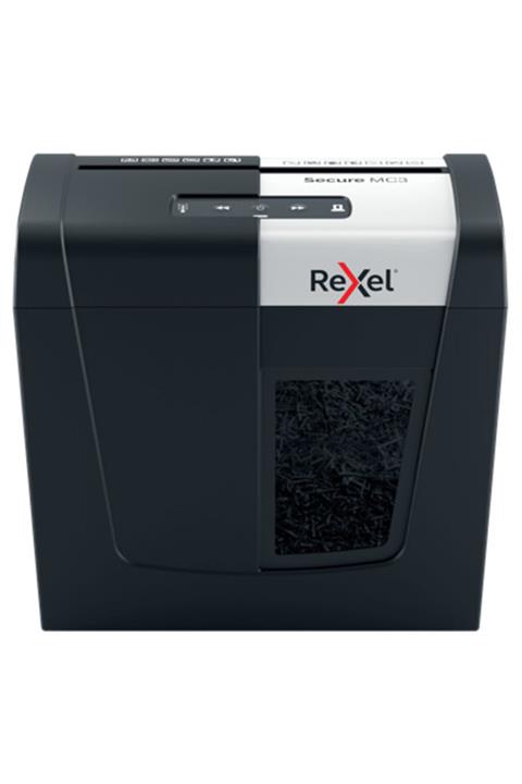 Rexel Evrak İmha Makinası Secure Ev Tipi Siyah Mc3eu